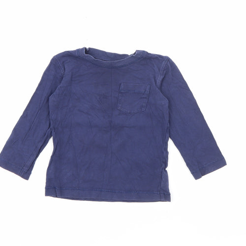 MNexty Baby Blue  Cotton Pullover T-Shirt Size 12-18 Months Crew Neck