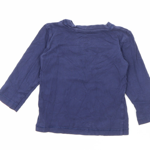 MNexty Baby Blue  Cotton Pullover T-Shirt Size 12-18 Months Crew Neck