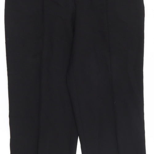 Damart Womens Black  Polyester Capri Trousers Size 18 L25.5 in Regular