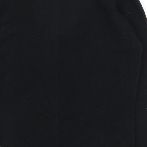 Mackays Womens Black Round Neck  Acrylic Cardigan Jumper Size S   - Snap closure