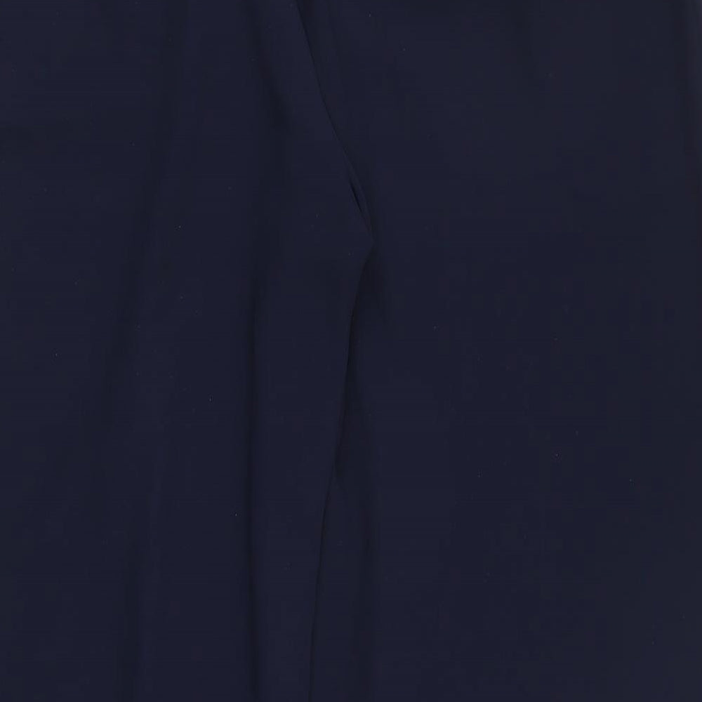 Jaques Vert Womens Blue  Polyester Trousers  Size 18 L28 in Regular Zip