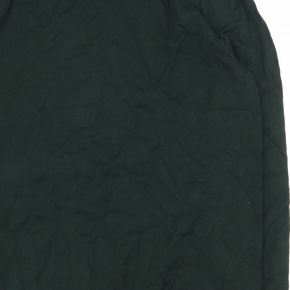 Dorothy Perkins Womens Green Roll Neck  Viscose Pullover Jumper Size 14