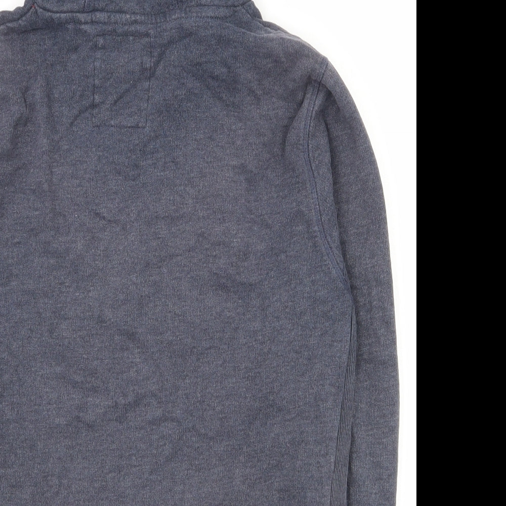 NEXT Boys Grey  Cotton Pullover Hoodie Size 11 Years  Pullover