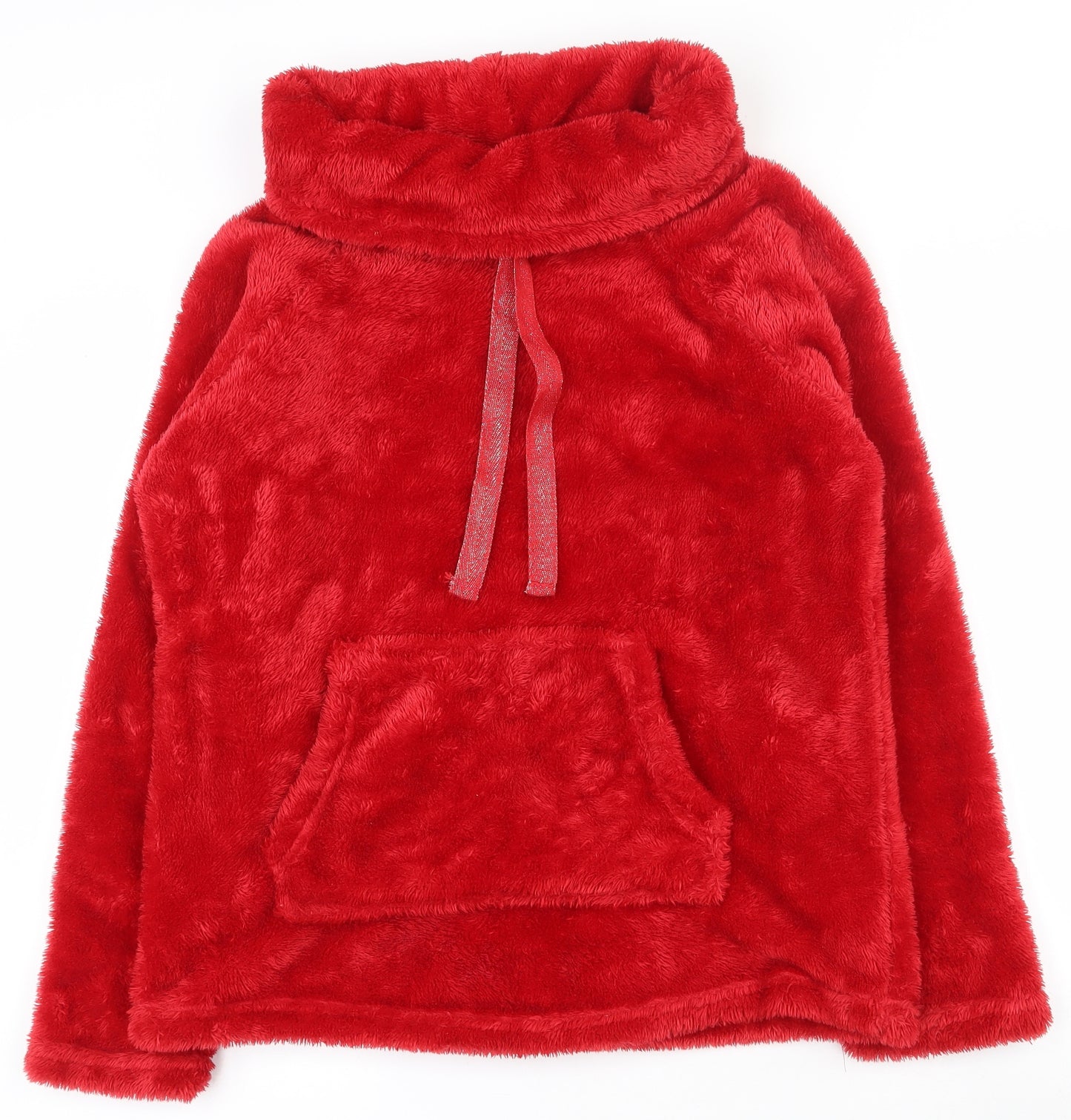 F&F Womens Red  Polyester Top Pyjama Top Size M   - Lounge jumper