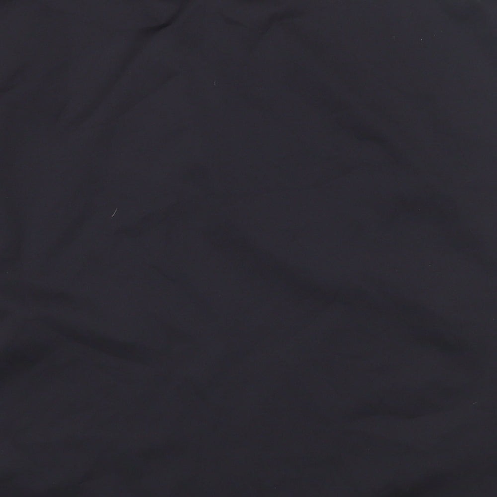 Primark Womens Black  Polyester Basic T-Shirt Size 12 Round Neck Pullover