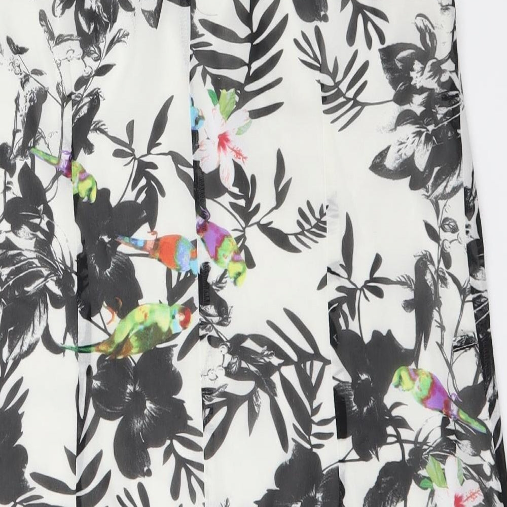 Atmosphere Womens Multicoloured  Polyester Shift  Size 10  Round Neck Hook & Loop