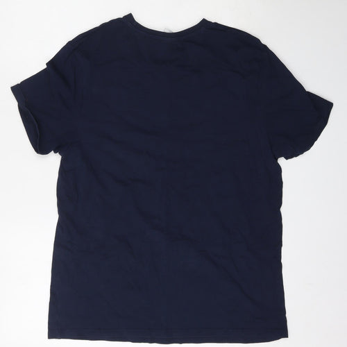 Primark Mens Blue  Cotton  T-Shirt Size XL Round Neck  - Marvel