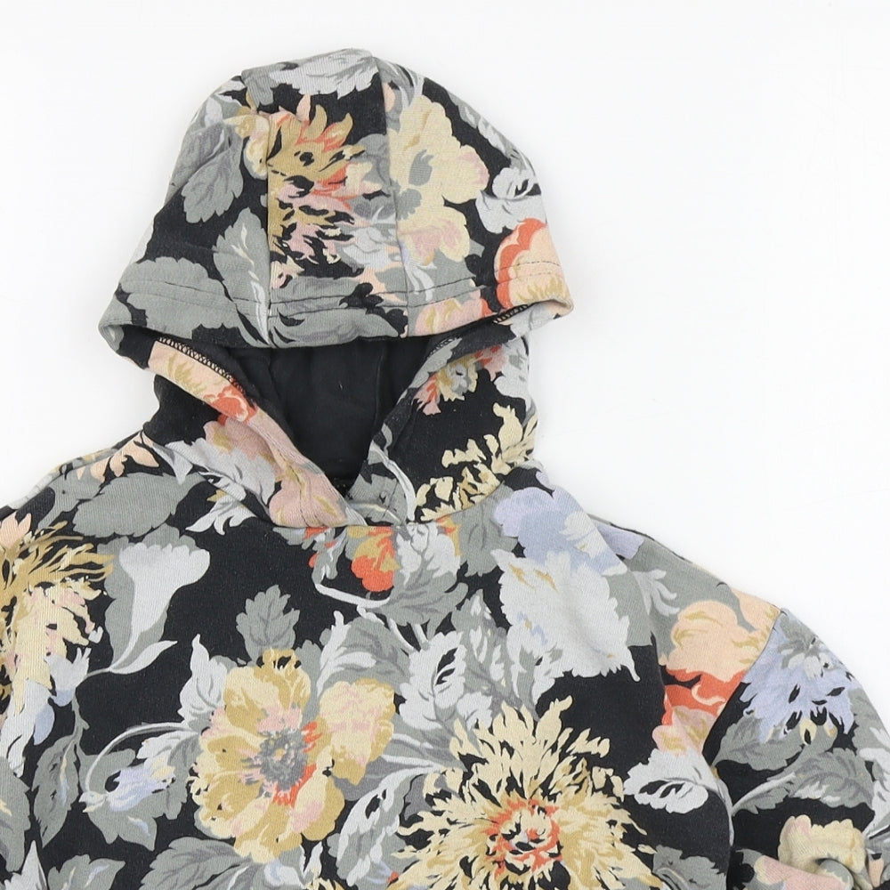 NEXT Girls Multicoloured Floral Cotton Pullover Jumper Size 12-18 Months  Pullover