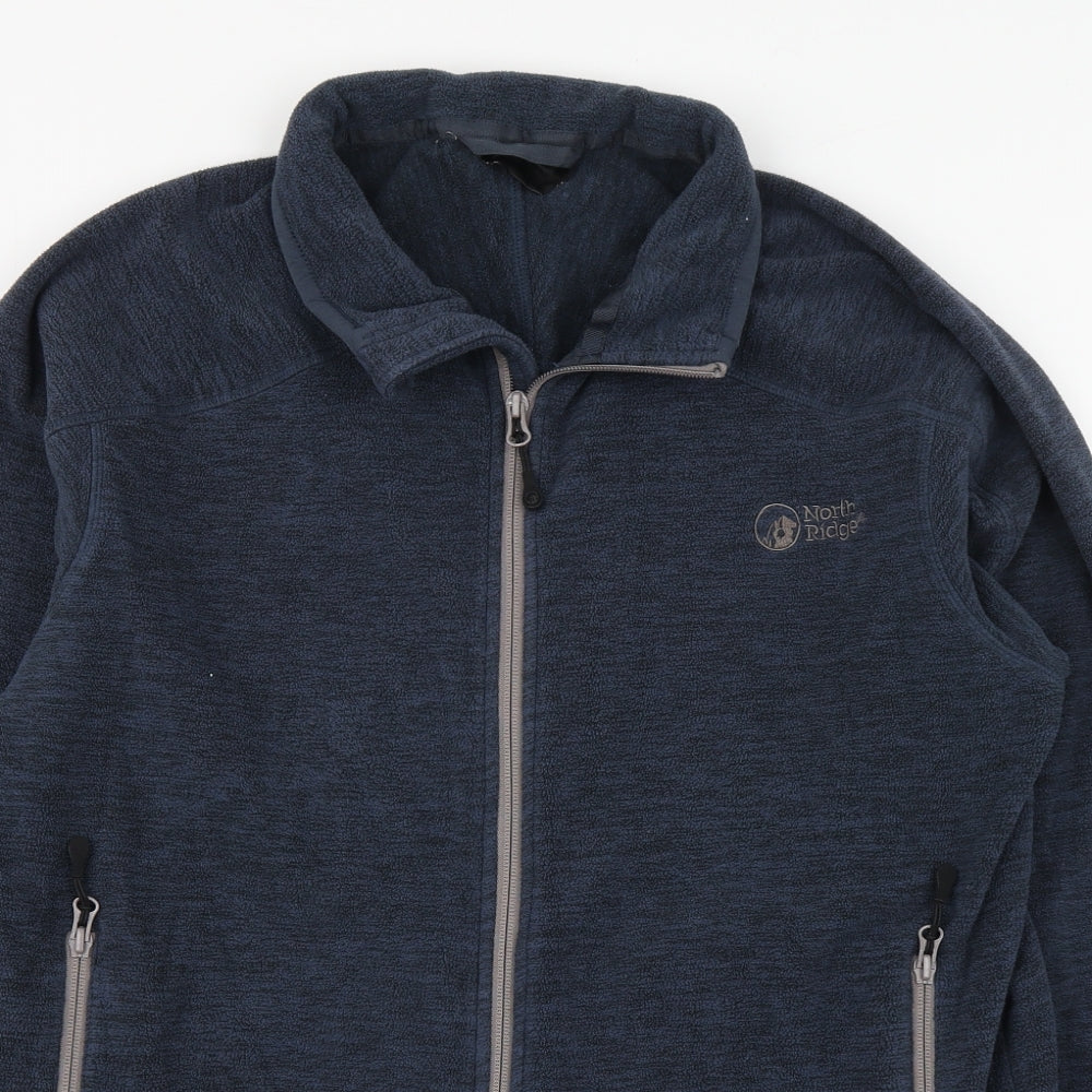 North Ridge Mens Blue   Jacket  Size XL  Zip