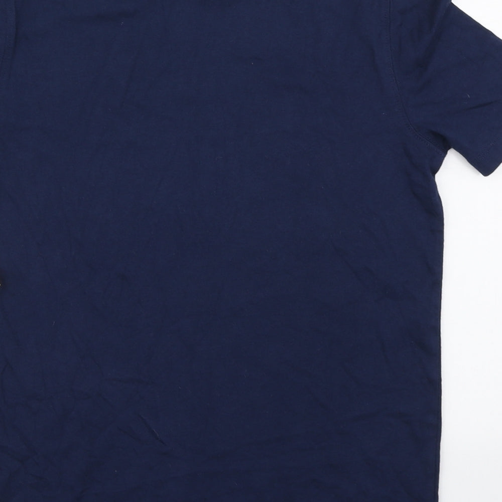 Gap Boys Blue  Cotton Basic T-Shirt Size 10-11 Years Round Neck Pullover - Star Wars