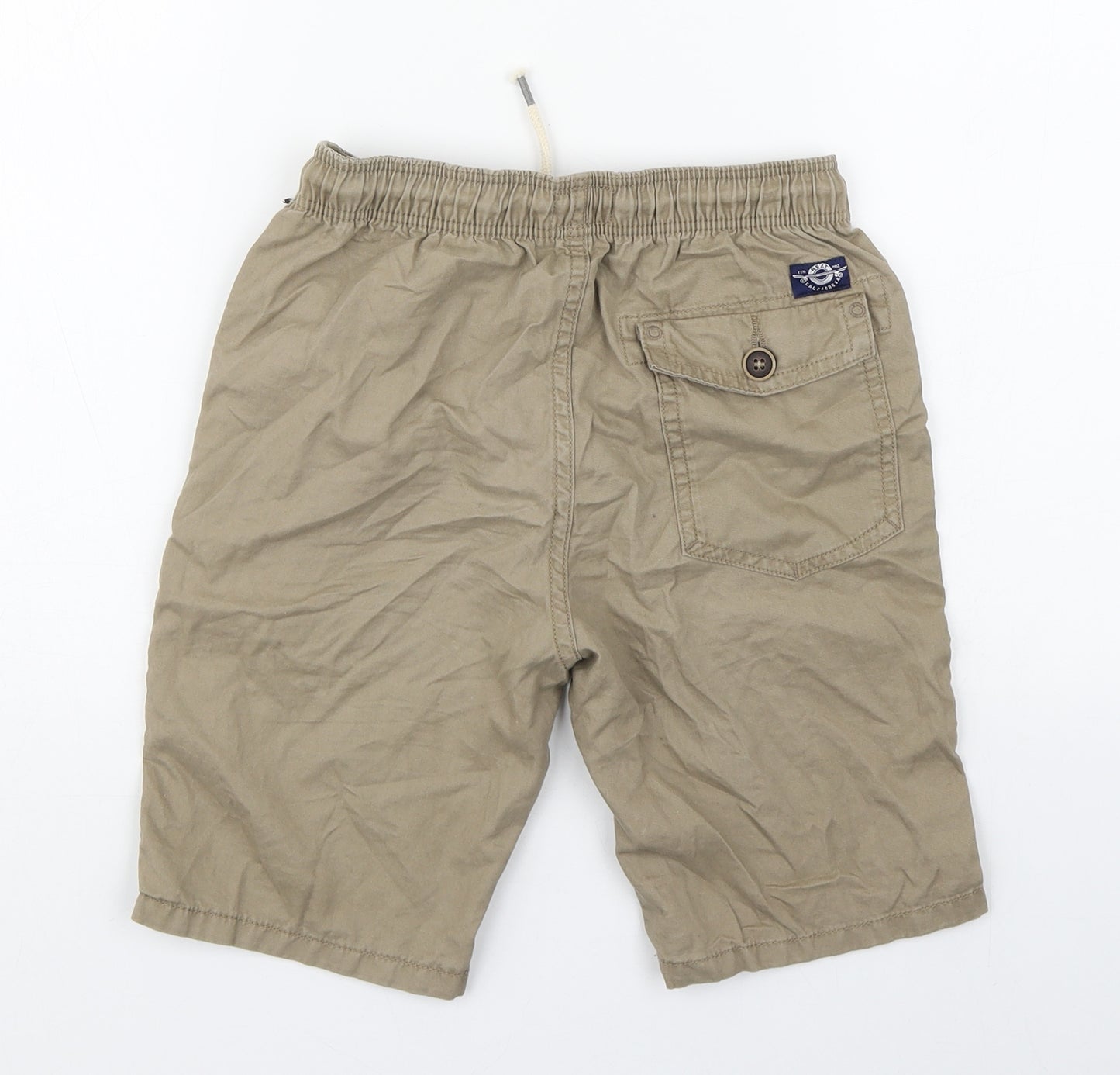 NEXT Boys Beige  100% Cotton Cargo Shorts Size 10 Years  Regular