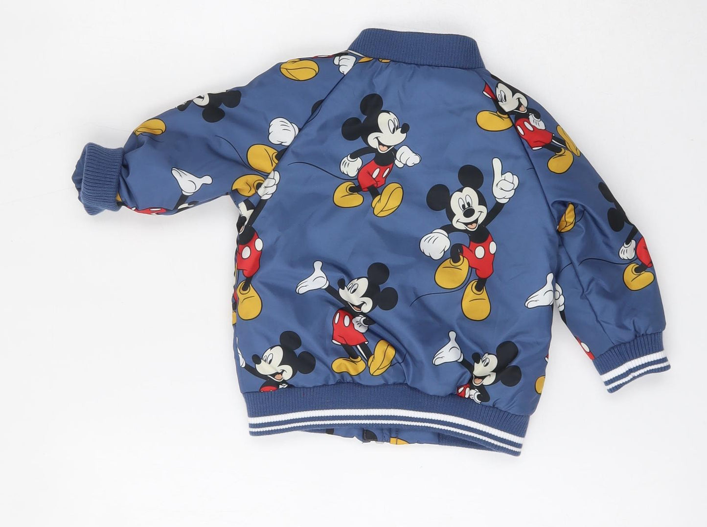 Disney Boys Blue   Bomber Jacket Jacket Size 6-9 Months