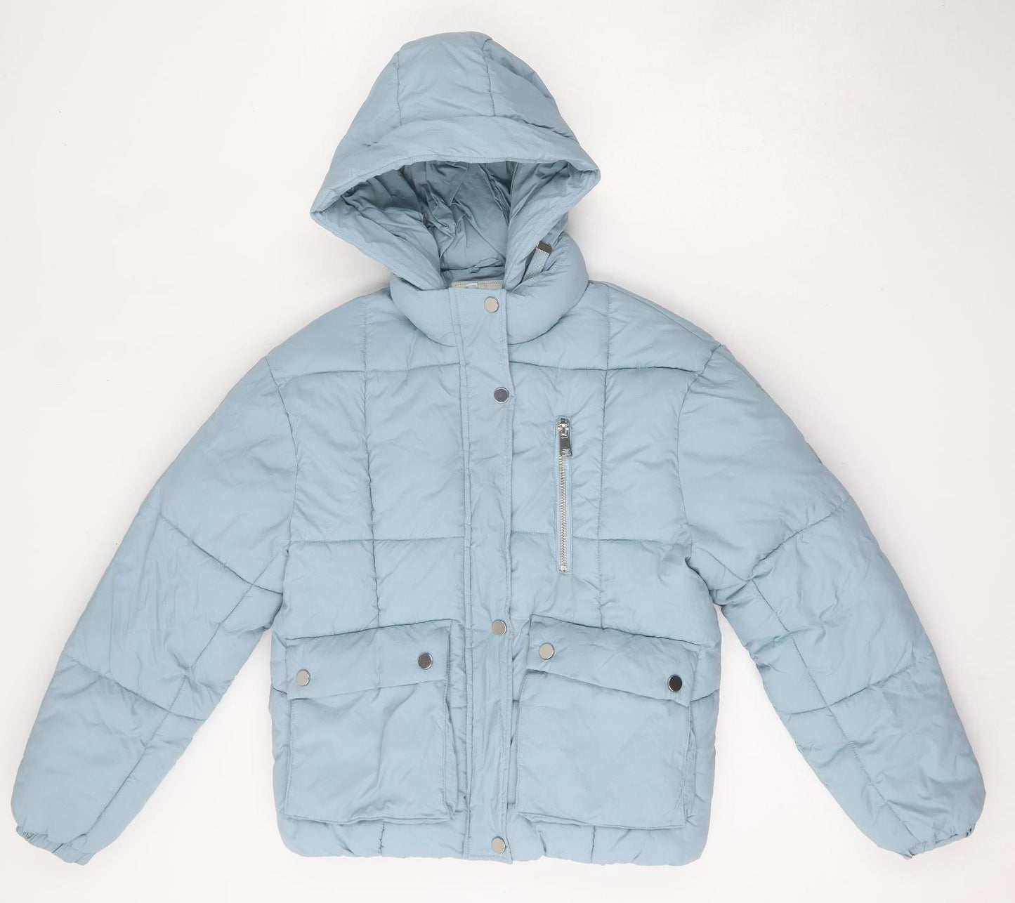 George Girls Blue   Puffer Jacket Jacket Size 13-14 Years