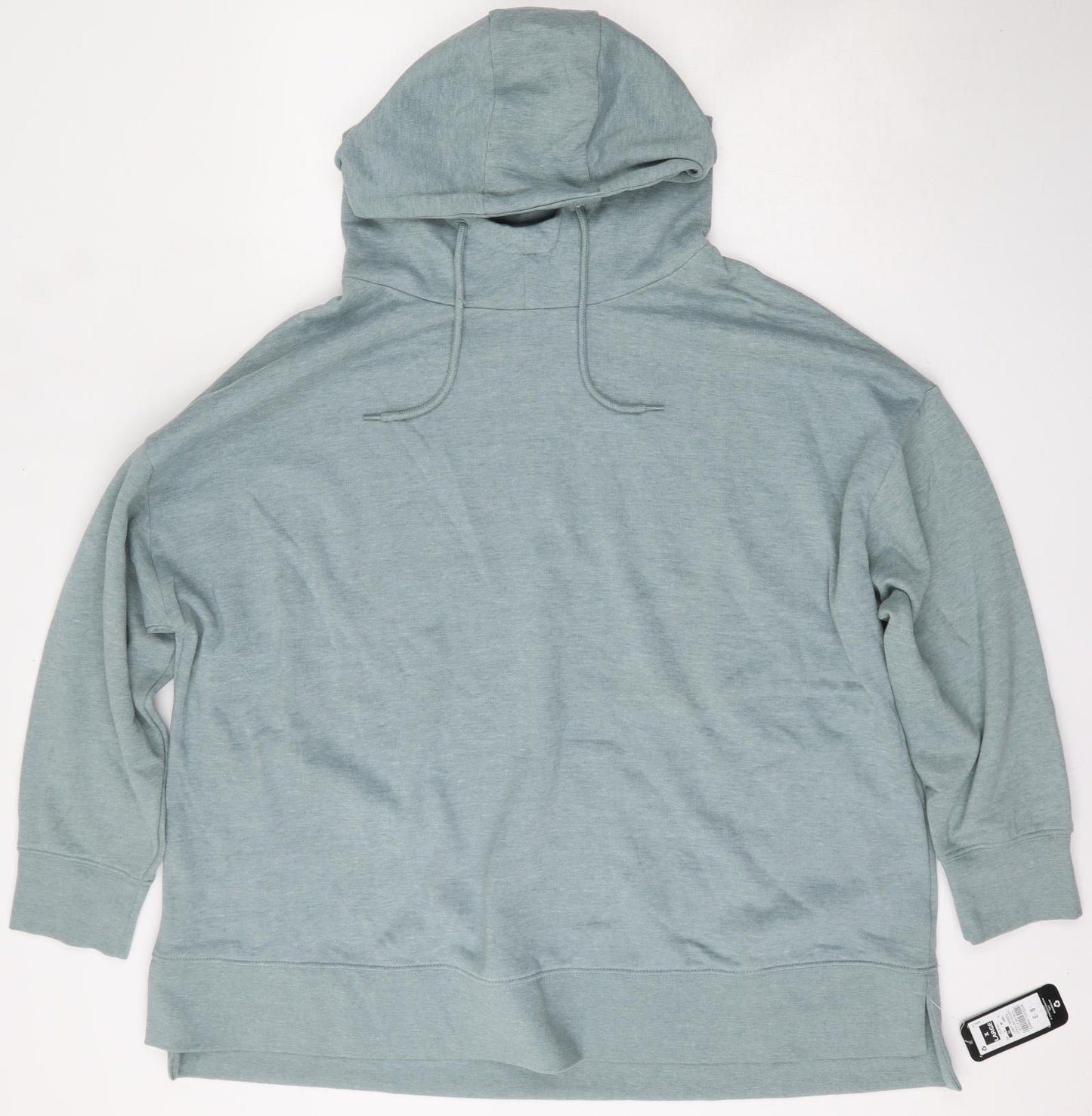 Dunnes Stores Womens Green  Polyester Pullover Hoodie Size XL