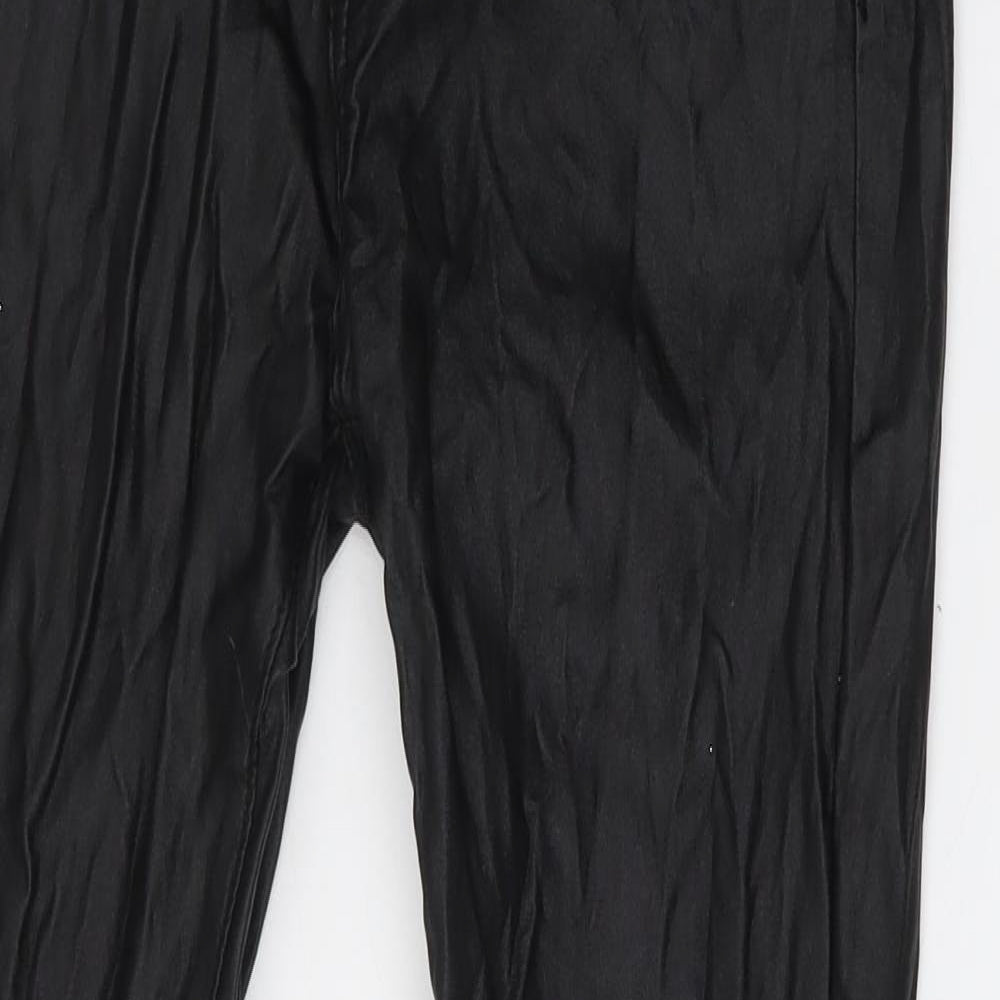 Denim Club Womens Black  Polyamide Skinny Jeans Size 14 L27 in Regular Zip