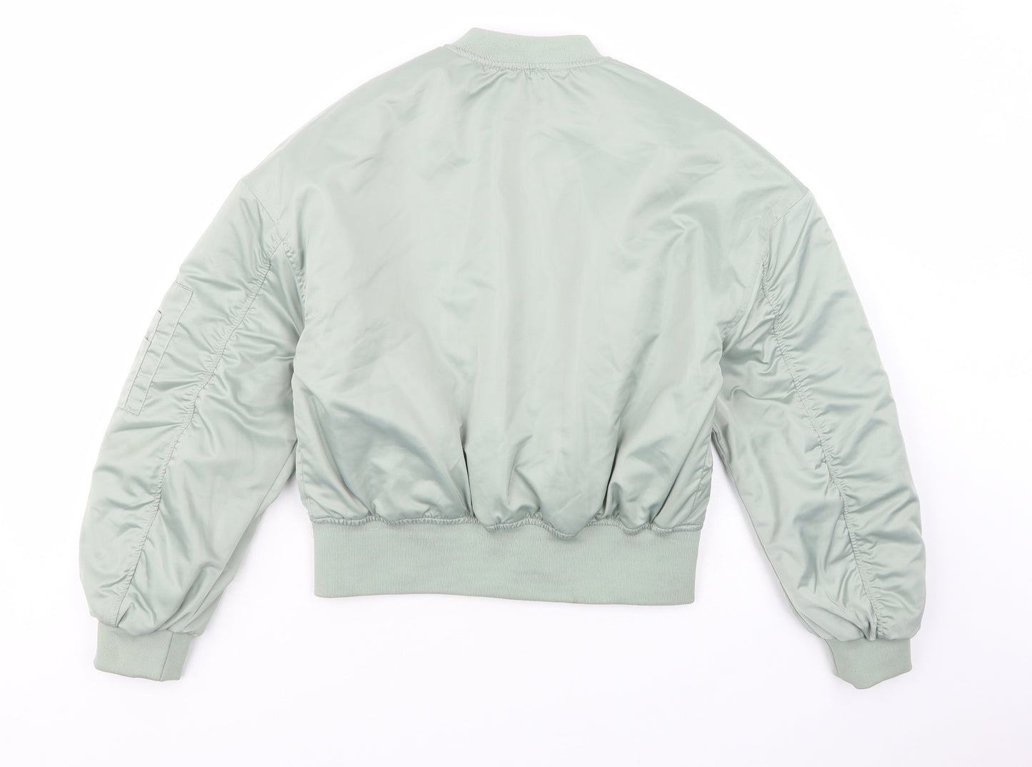 Primark Womens Green   Bomber Jacket Jacket Size XS  Zip