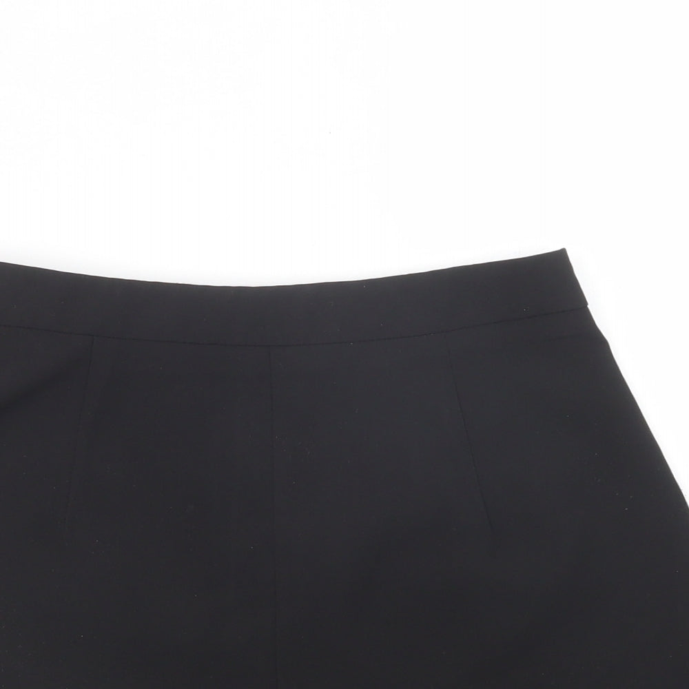 Love & Other Things Womens Black  Polyester Sailor Shorts Size S L3 in Regular Zip