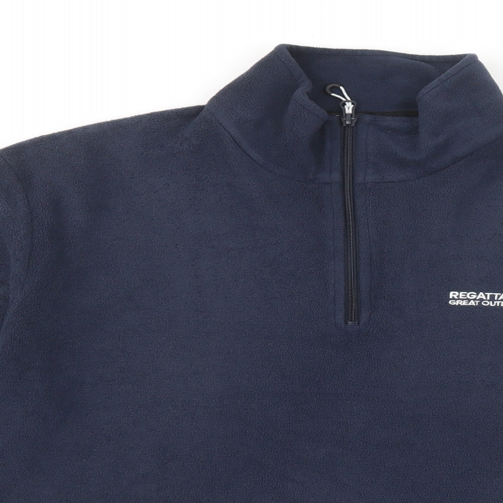 Regatta Mens Blue  Polyester Pullover Sweatshirt Size XL