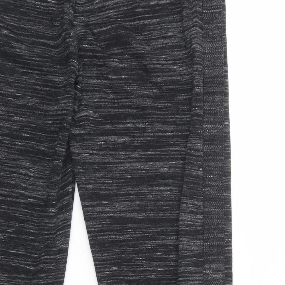 Primark Mens Black  Polyester Jogger Trousers Size M L28 in Regular Drawstring