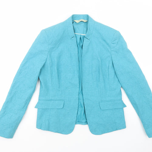 Gallery Womens Green   Jacket Blazer Size 14