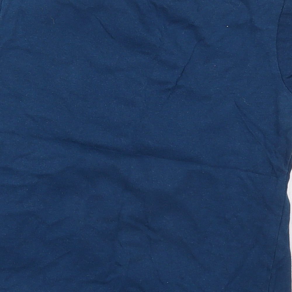 Pep&Co Boys Blue  Cotton Basic T-Shirt Size 5-6 Years Crew Neck Pullover - Marvel