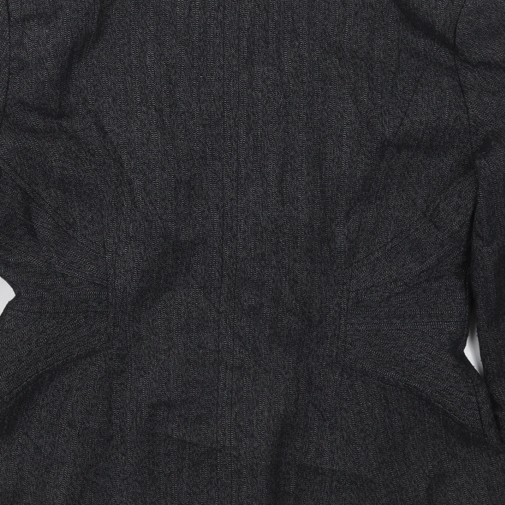 NEXT Womens Grey  Polyester Jacket Suit Jacket Size 10