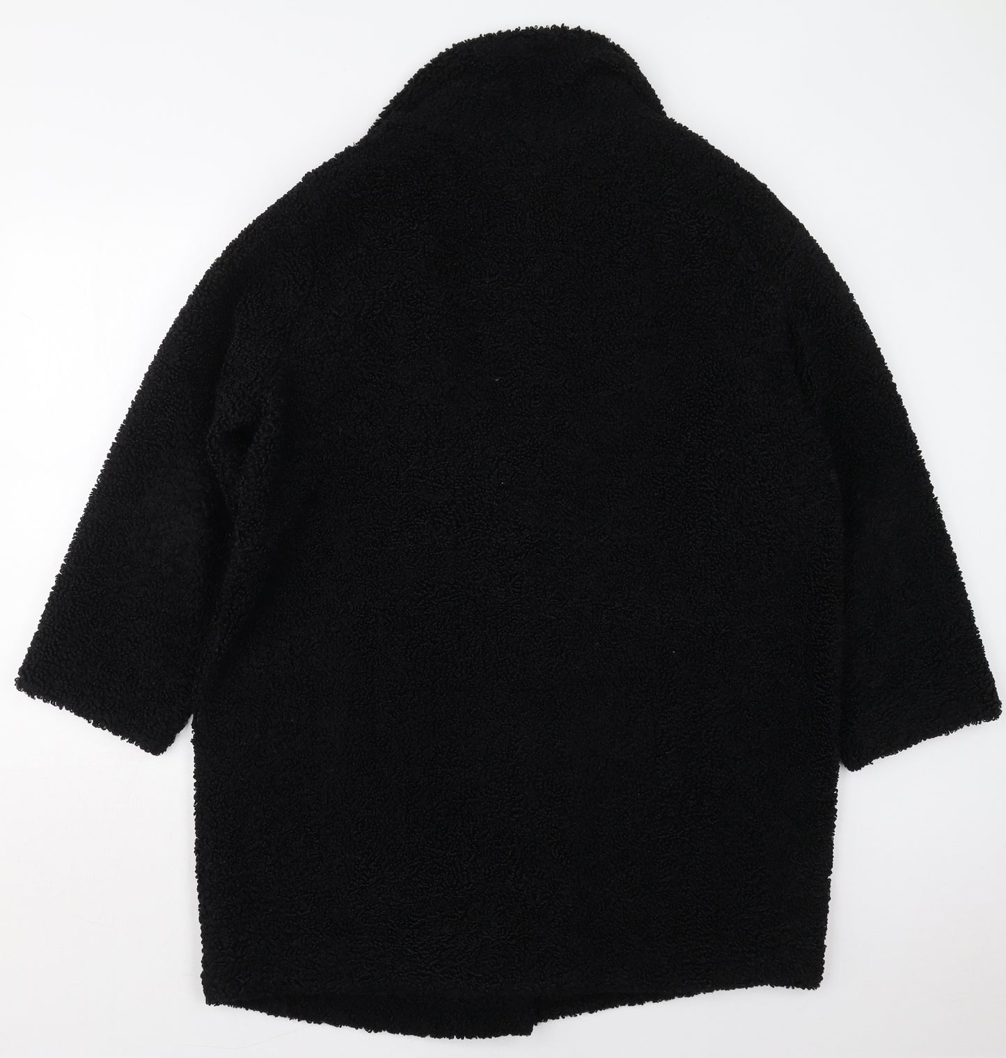 F&F Womens Black   Pea Coat Coat Size 16  Button