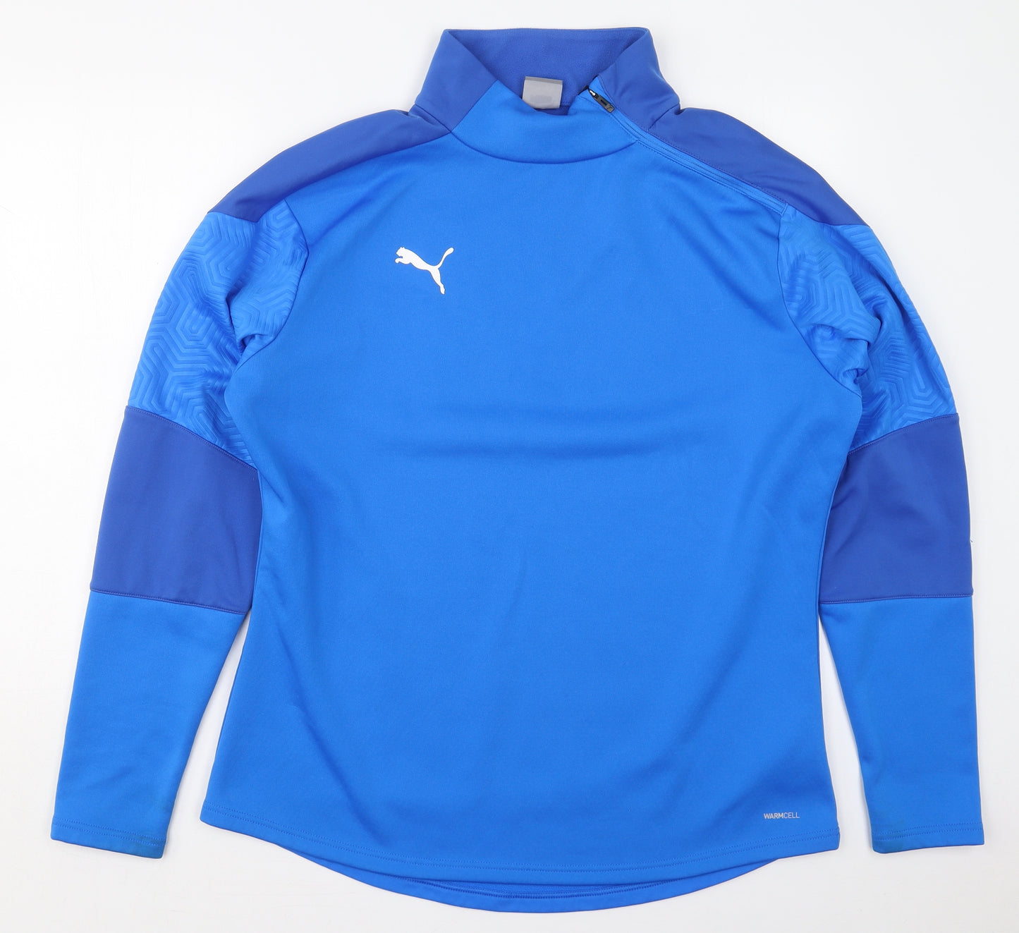 PUMA Mens Blue  Polyester Pullover Sweatshirt Size XL