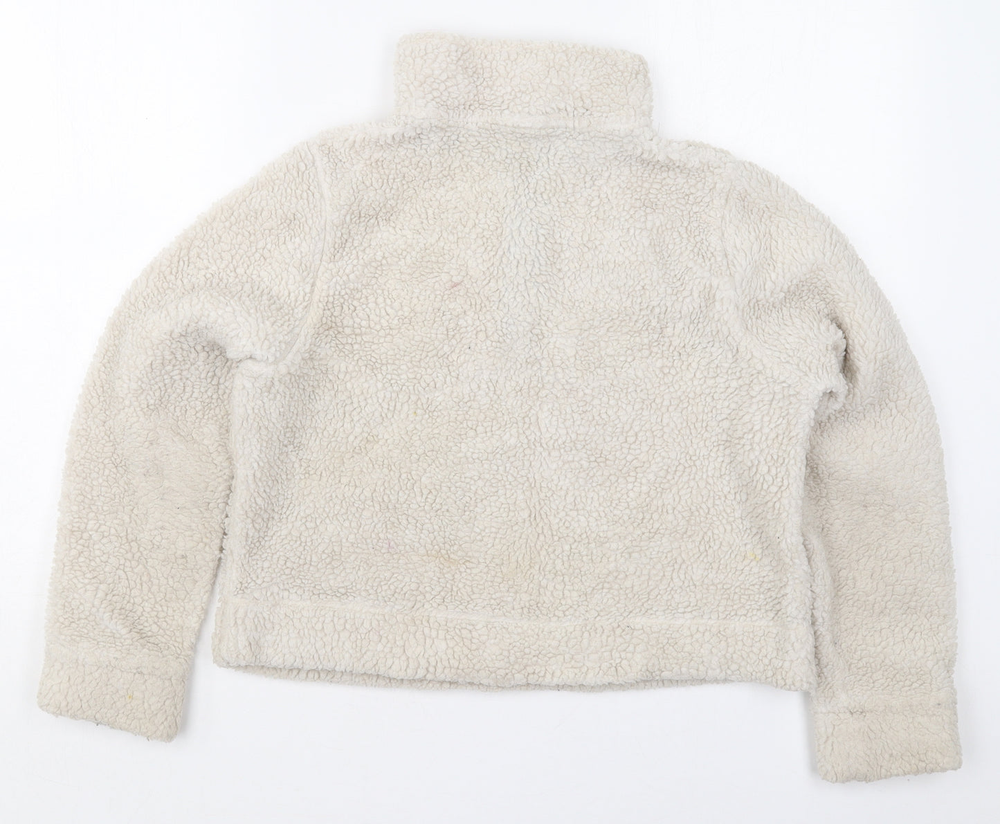 Skinny Dip Womens Beige   Jacket  Size 10  Zip - Snacks