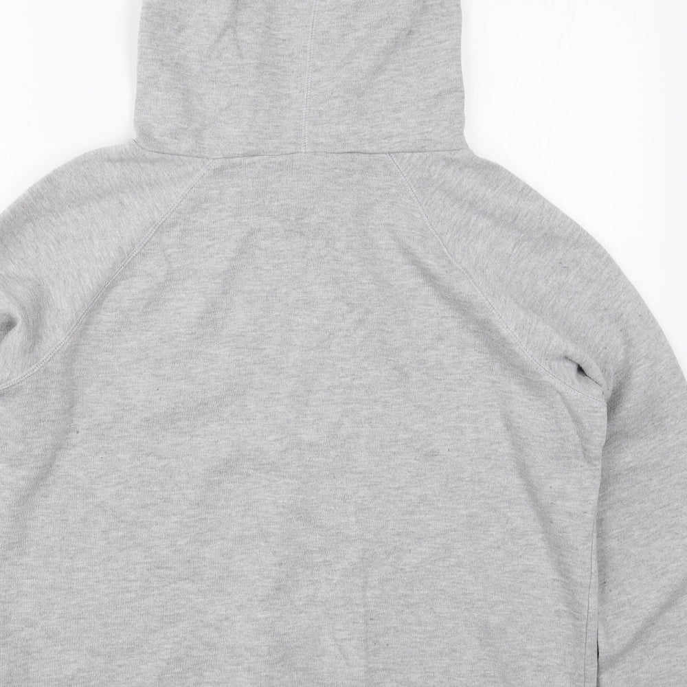 New Look Womens Grey  Cotton Pullover Hoodie Size 14  Pullover