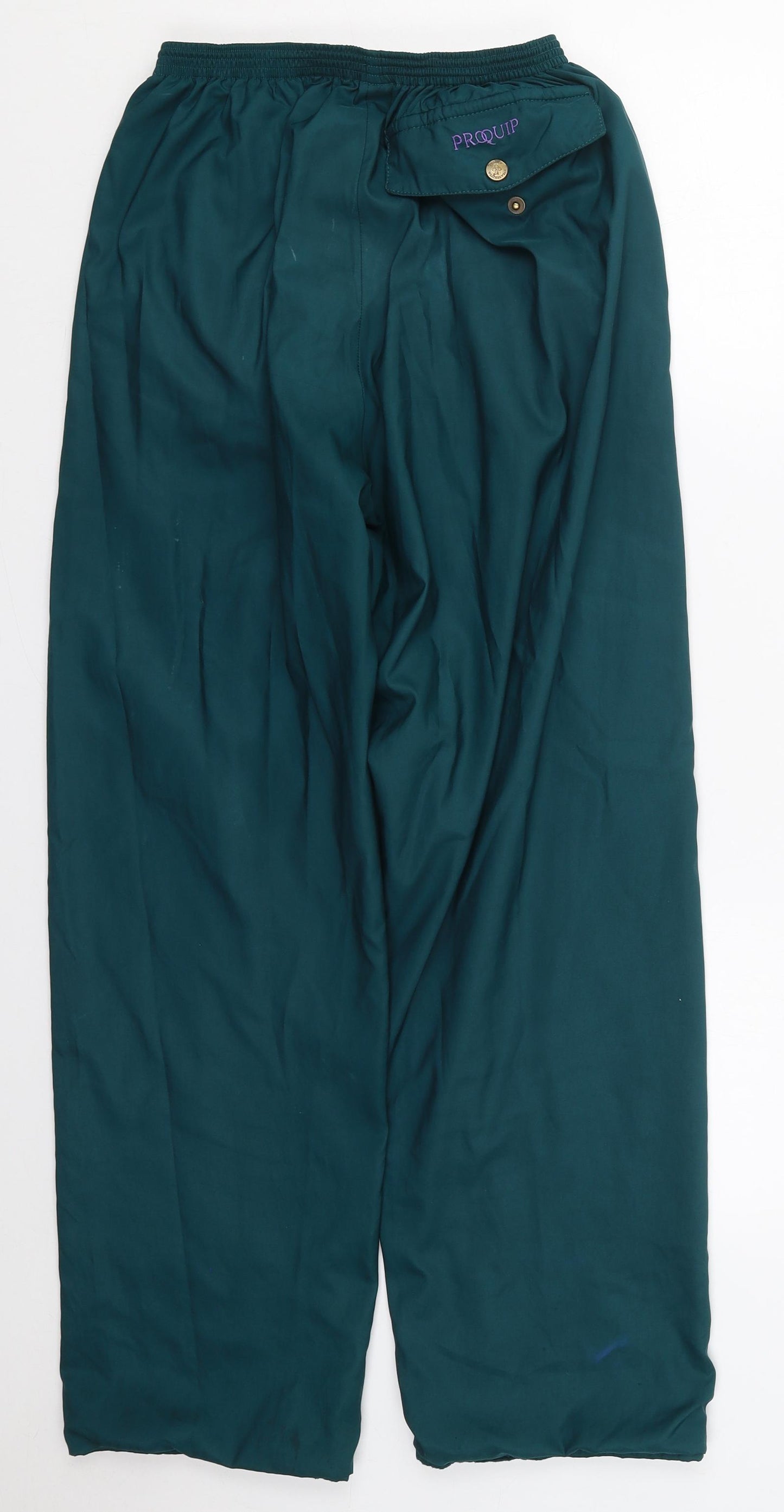 Goretex Mens Green  Nylon Rain Trousers Trousers Size S L29 in Regular