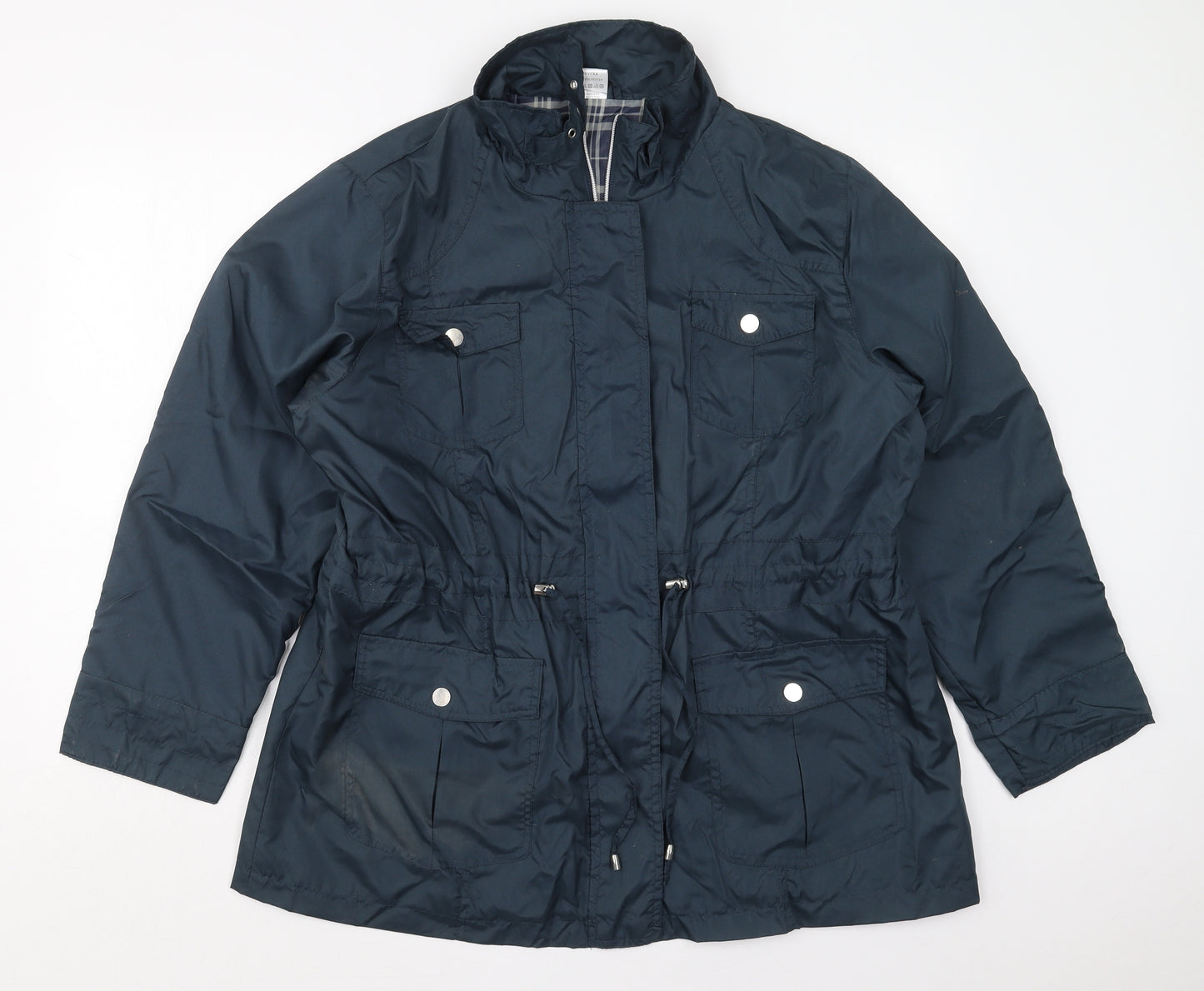 Motivex Womens Blue   Jacket Coat Size 22  Zip