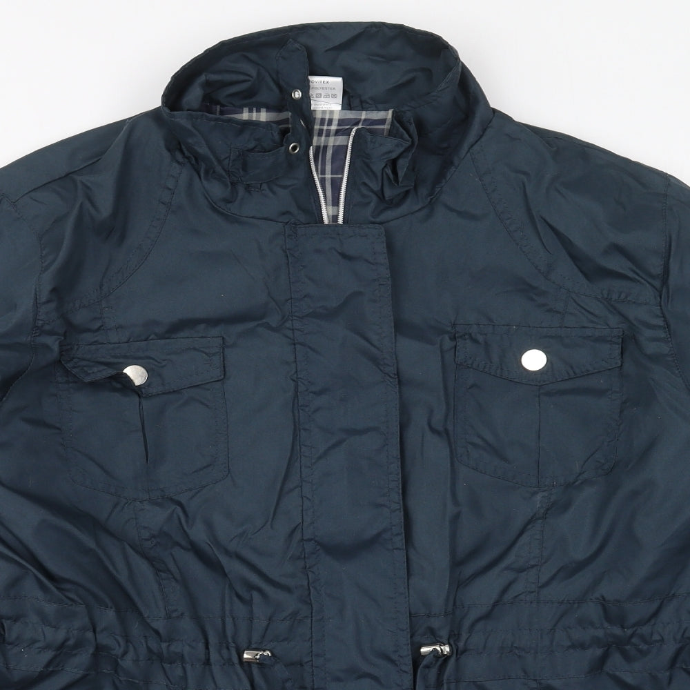 Motivex Womens Blue   Jacket Coat Size 22  Zip