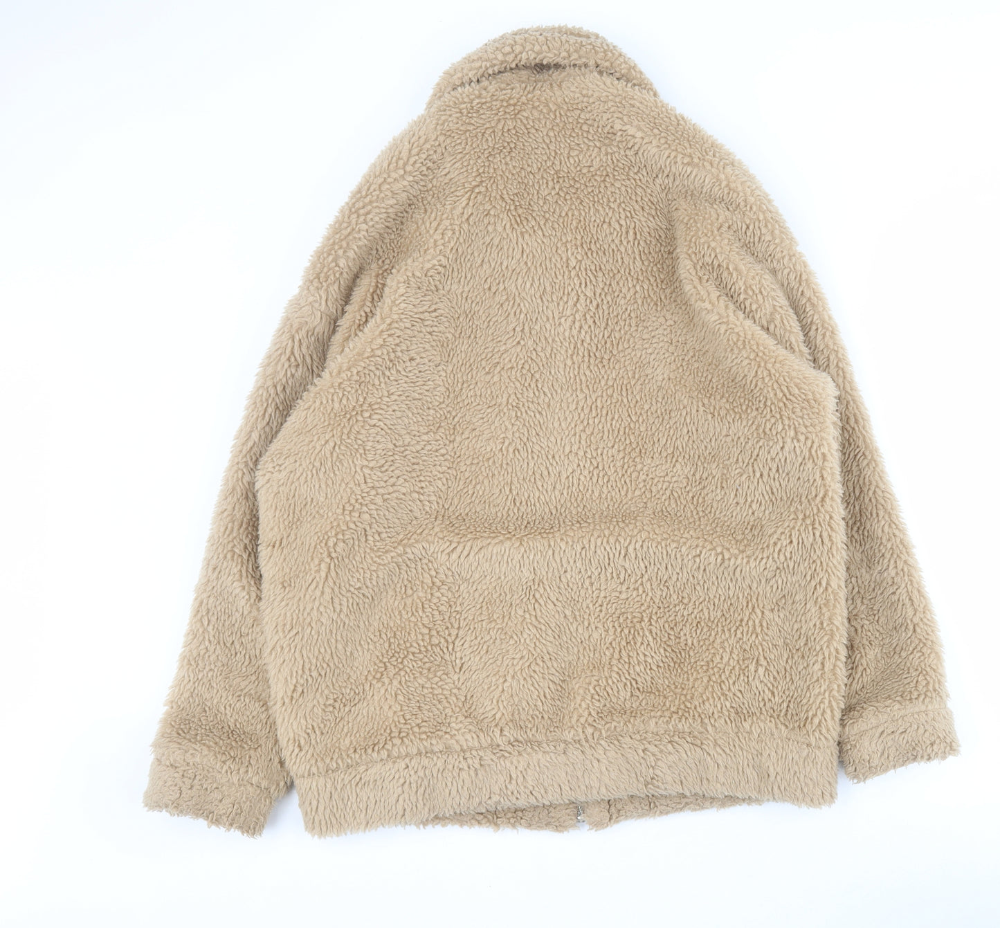 New Look Womens Brown   Jacket Coat Size 10  Zip