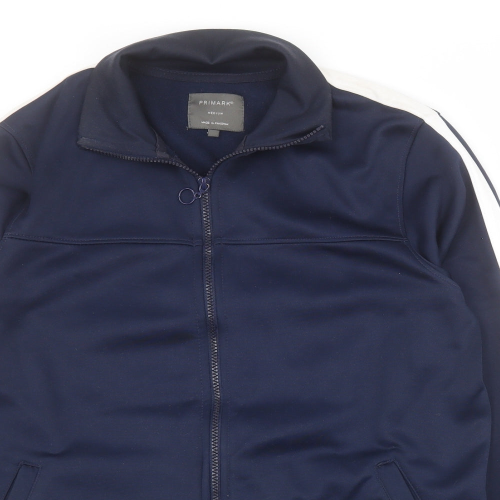 Primark Mens Blue   Jacket  Size M  Zip
