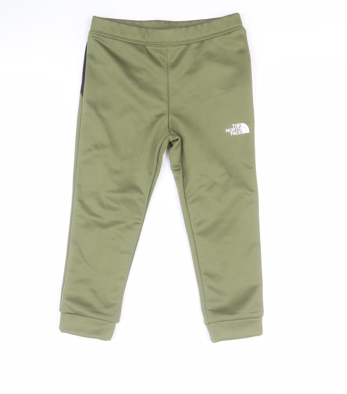 The Northface Boys Green  100% Polyester Jogger Trousers Size 5 Years  Regular Pullover