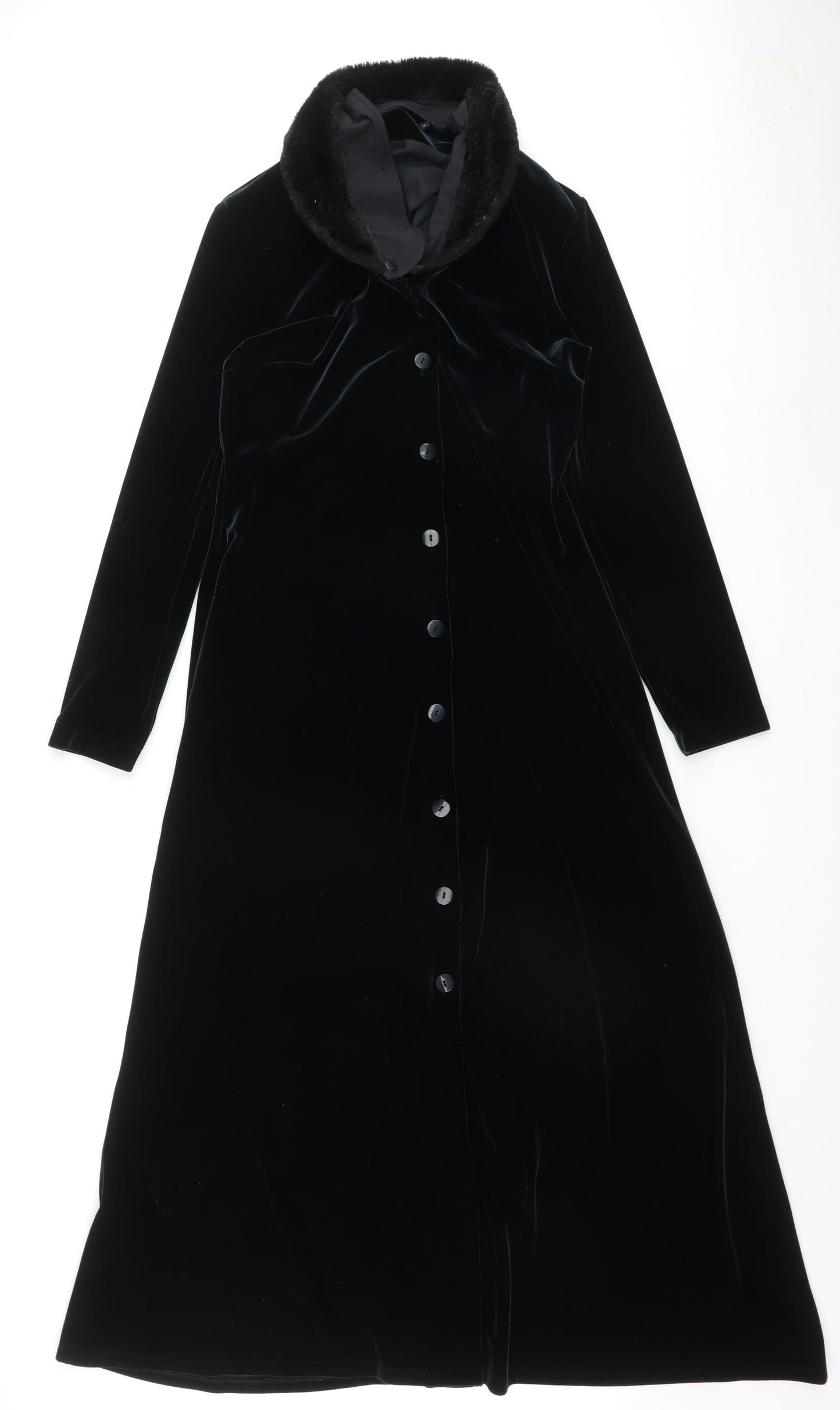 Marks and Spencer Womens Black   Jacket  Size 12  Button