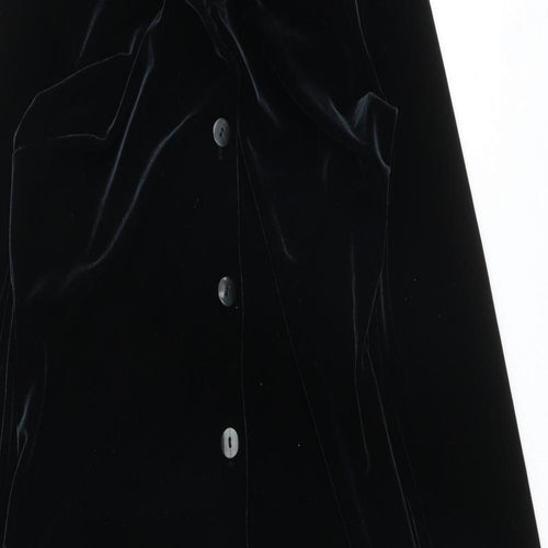Marks and Spencer Womens Black   Jacket  Size 12  Button