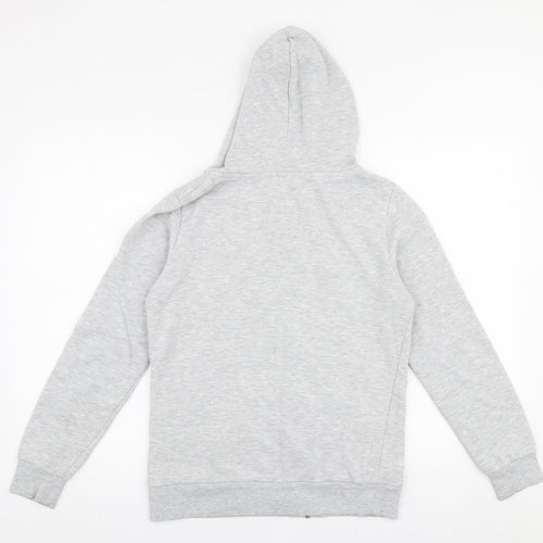 Primark Womens Grey  Polyester Full Zip Hoodie Size XS  Zip