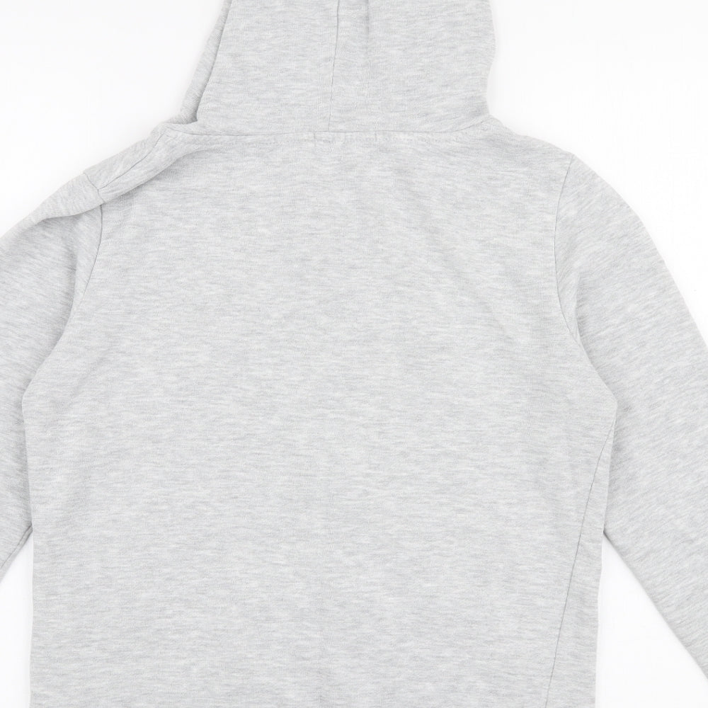 Primark Womens Grey  Polyester Full Zip Hoodie Size XS  Zip