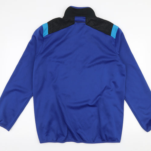 Canterbury Mens Blue  Polyester Pullover Sweatshirt Size L