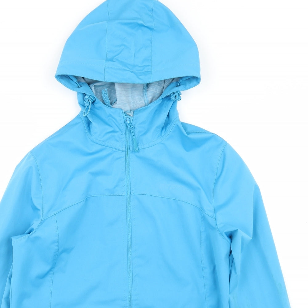 Mountain Warehouse Womens Blue   Windbreaker Jacket Size 10  Zip