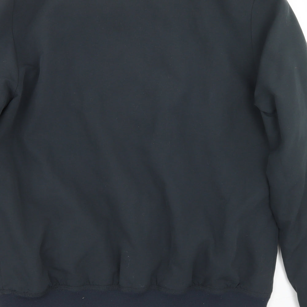 Easy Mens Grey   Bomber Jacket Jacket Size M  Zip