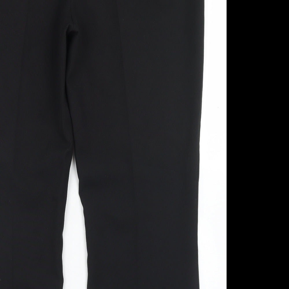 Peacocks Womens Black  Polyester Dress Pants Trousers Size 20 L27 in Regular Hook & Eye