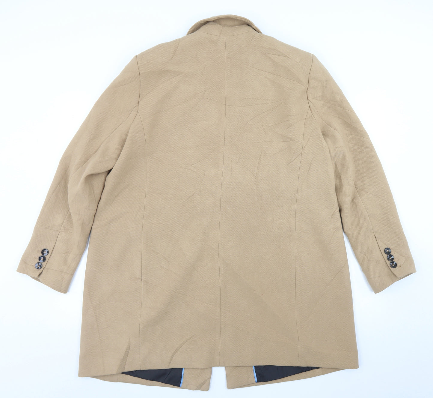 Principles Womens Brown   Overcoat Coat Size 20  Button