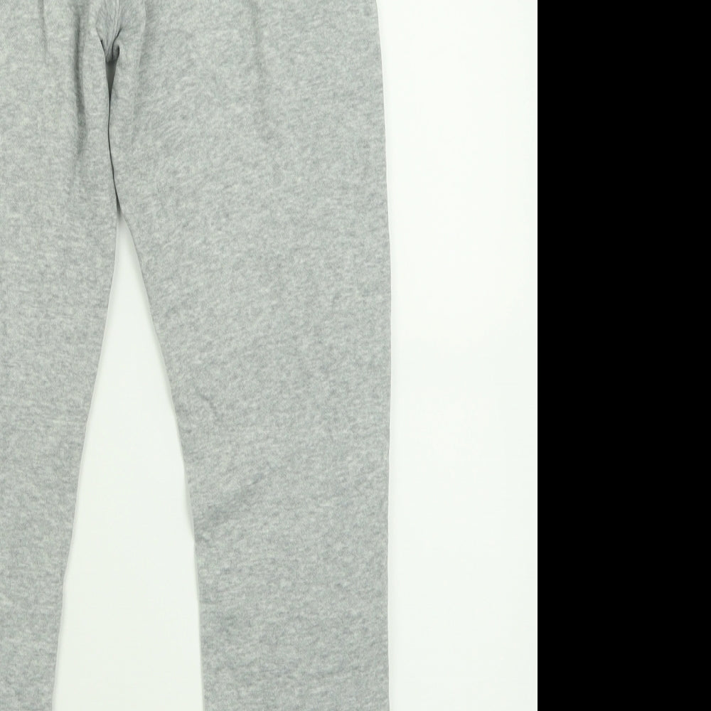 Dunnes Stores Boys Grey  Cotton Jogger Trousers Size 10-11 Years  Regular Pullover