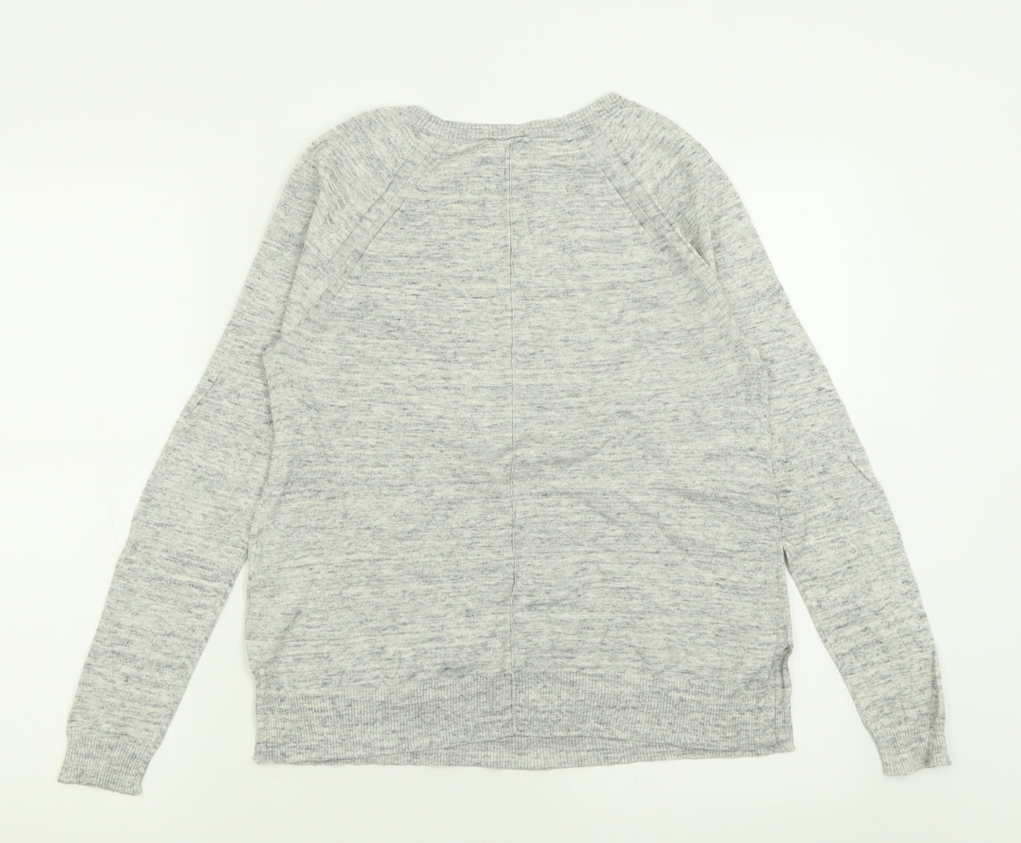 Gap Mens Grey Crew Neck  Cotton Pullover Jumper Size S