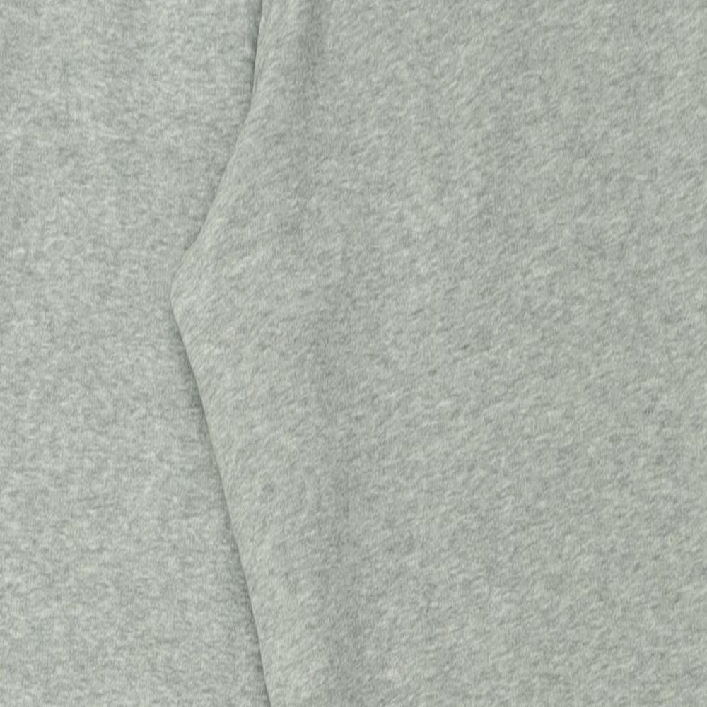 Converse Mens Grey  Cotton Jogger Trousers Size S L30 in Regular Tie