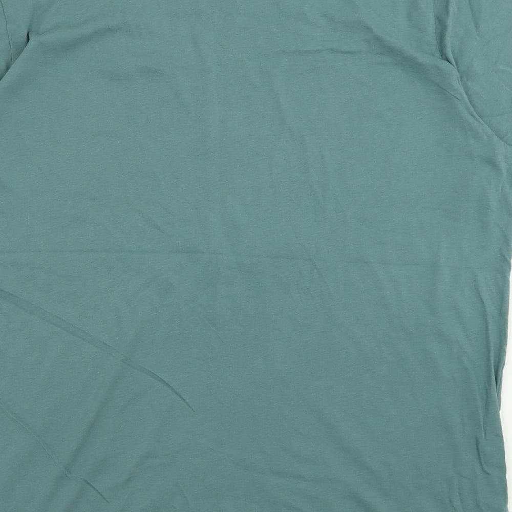 Under armour Mens Blue  Polyester  T-Shirt Size L Crew Neck