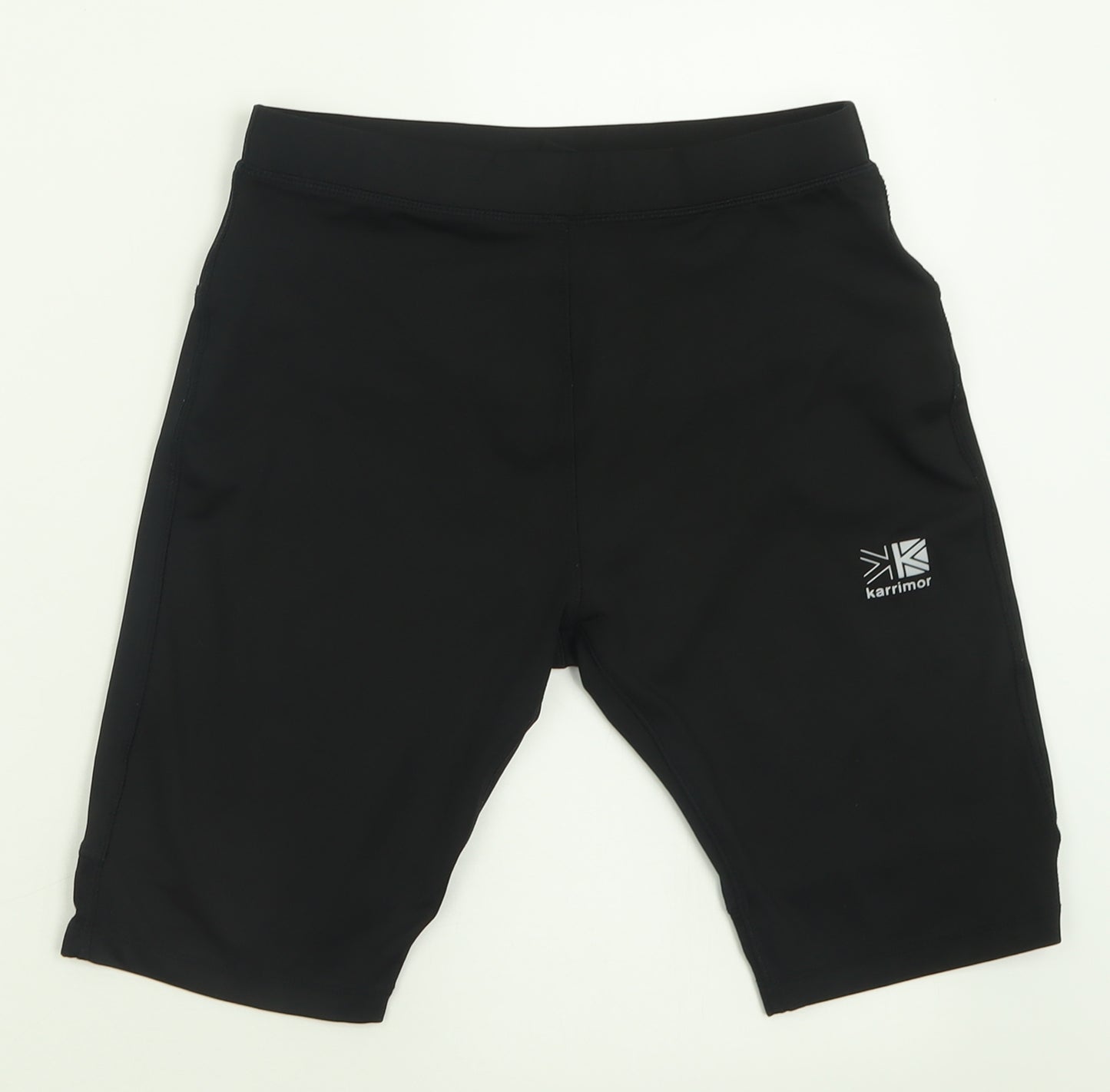 Karrimor Mens Black  Polyester Compression Shorts Size M L9 in Regular Tie